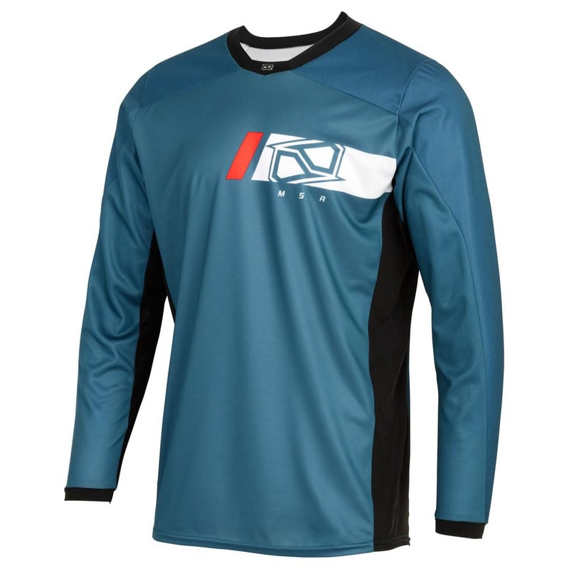 MSR Legend Dirt Bike Motocross MTB Offroad Jersey Small Blue - Image 1