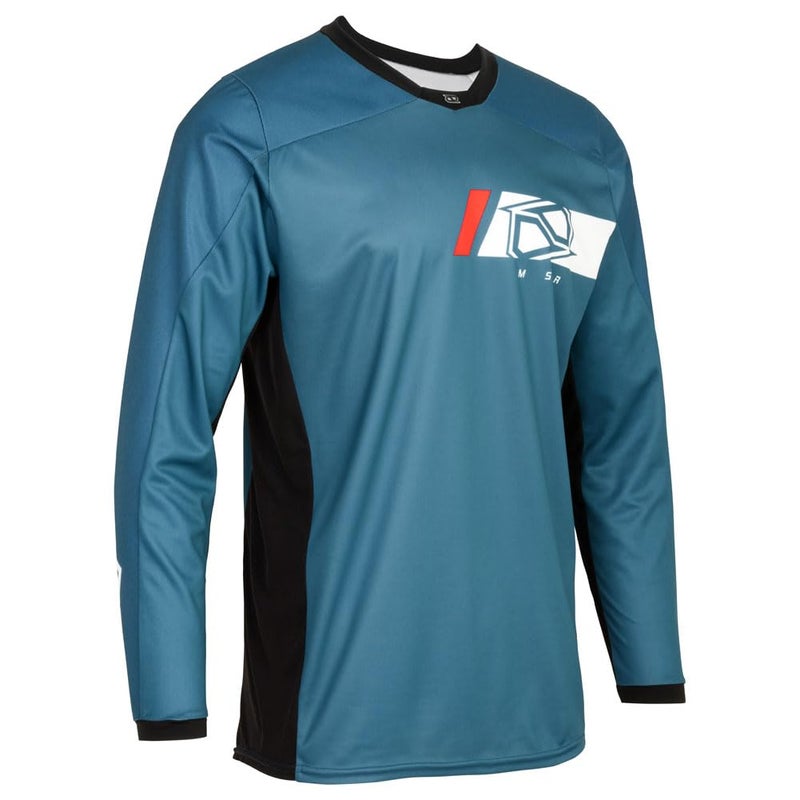 MSR Legend Dirt Bike Motocross MTB Offroad Jersey Small Blue - Image 4