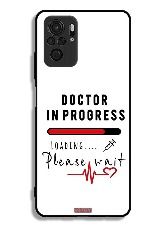 Tolwak Xiaomi Redmi Note 10 4G Protective Case Cover Doctor In Progress - Image 2
