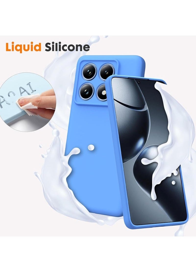 JAJEEK Xiaomi 14T Pro 5G Case Cover – Soft Silicone Protective Case with Inner Microfiber Lining, Shockproof Camera Protection, and Slim Fit Design - Image 3