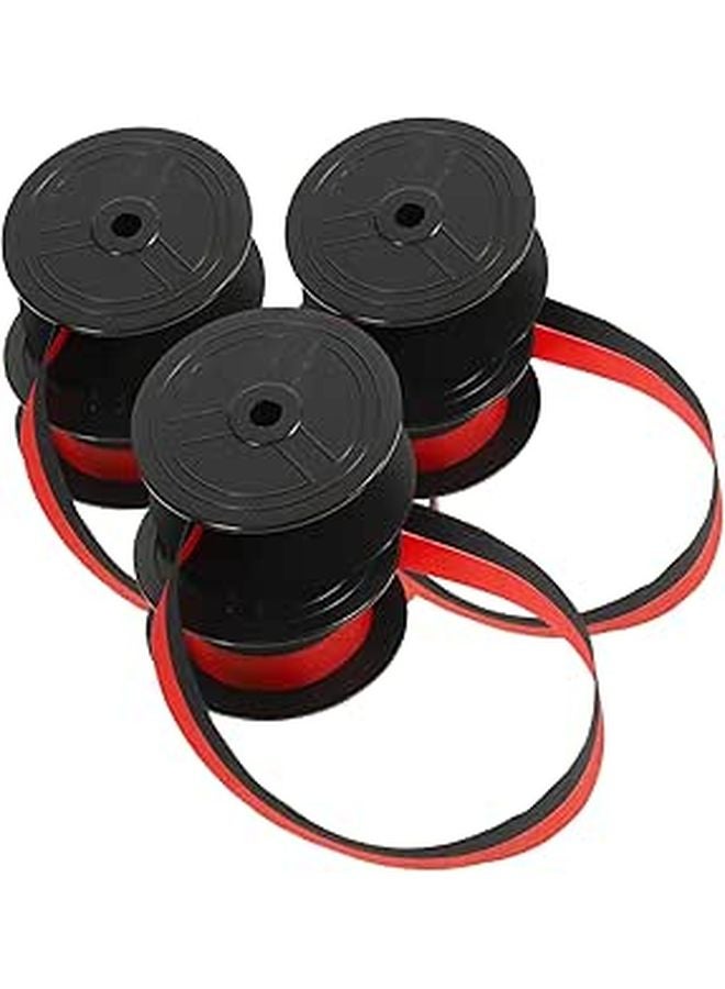 3pcs Ribbon Ink Cartridge Replacement for Clear Printing Office Use Accessory - Image 1