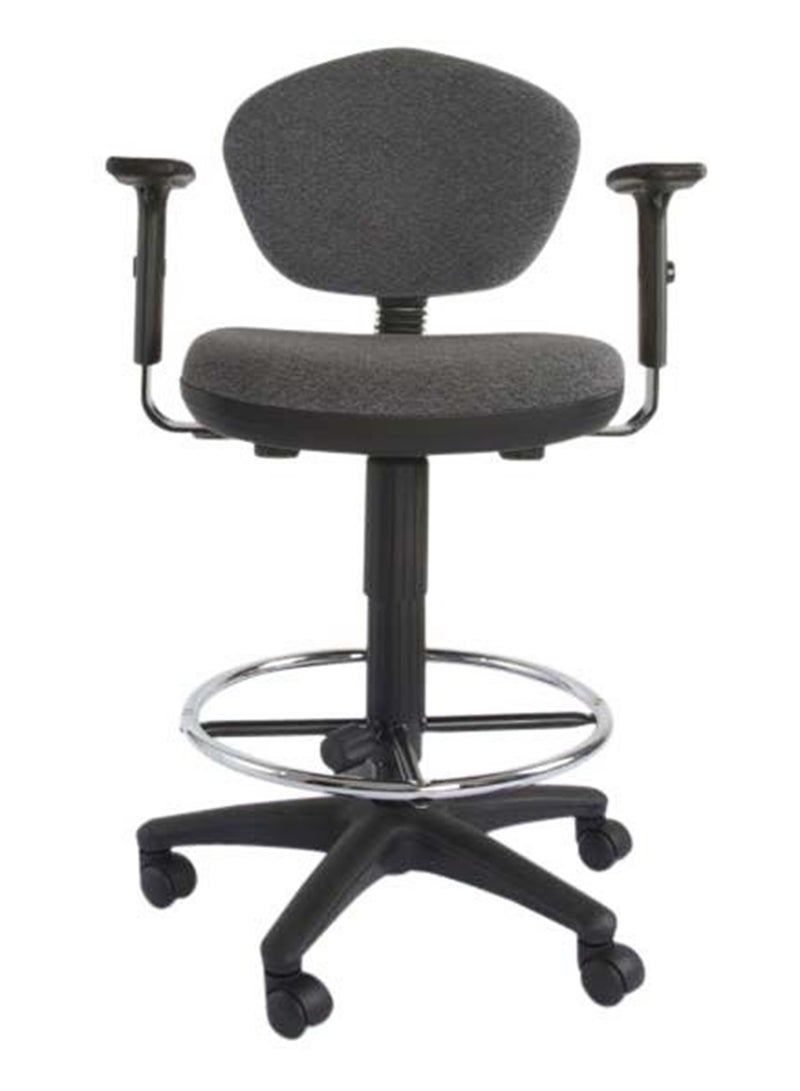 Mahmayi Mahmayi Sandra 1210ADK Task Chair Grey  - Image 4