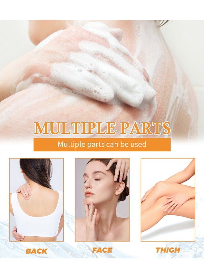 EELHOE Moisturizing Turmeric Soap - For Face And Body,Soft And Smoother Skin Reduce Pigmentation,Multiple Parts Can Be Used 100g - Image 3