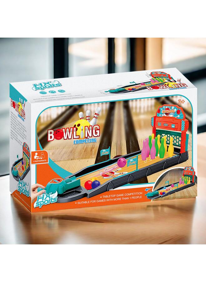 الأزرق جي دبليو لعبة ألعاب منافسة البولينج ، ألعاب الطاولة الداخلية ، هدايا ألعاب الألغاز بين الوالدين والطفل - Image 2