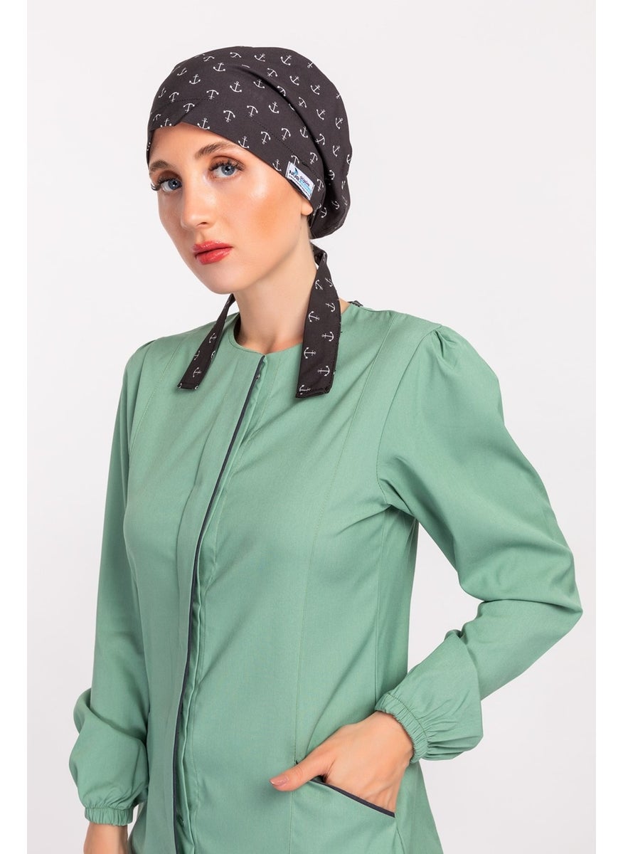 Nur Medikal Giyim Nur Medical Clothing Hijab Hospital Cap - Çapa  - Image 2