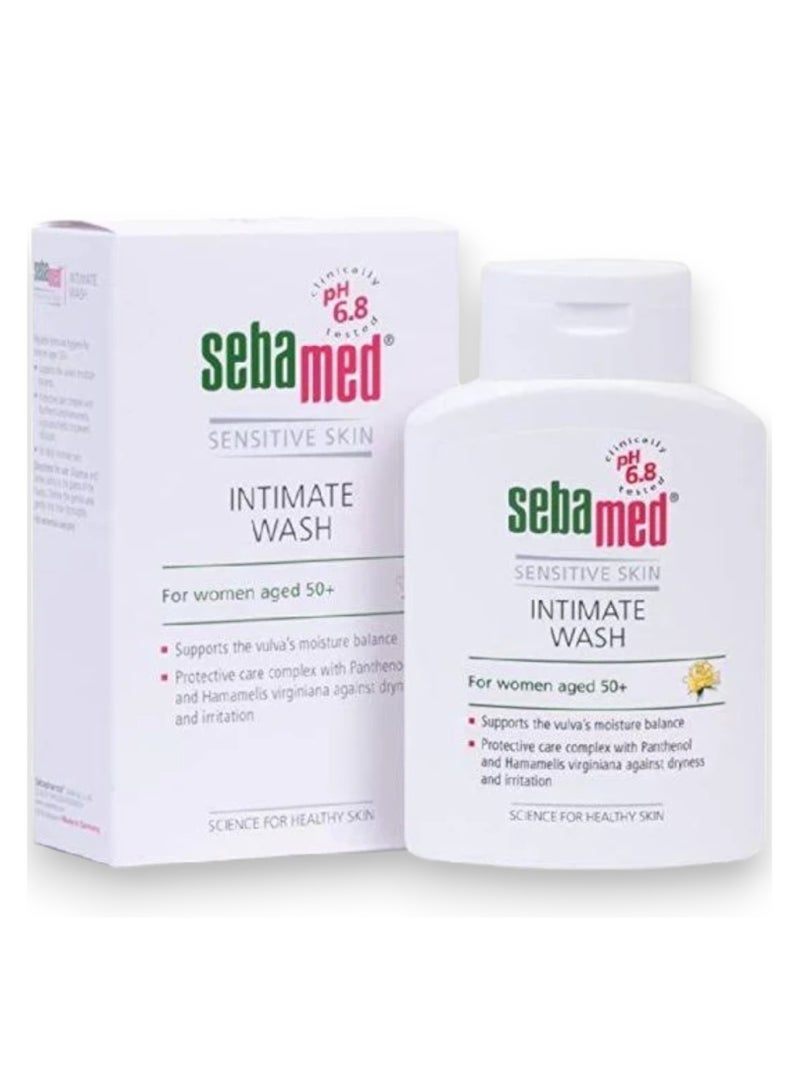 Sebamed Intimate Wash, For Women Aged 50+, 200ml