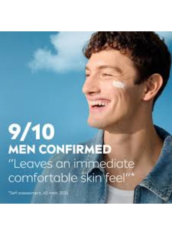 نيفيا كريم نيفيا المرطب للرجال للبشرة الحساسة بعامل حماية من الشمس 30، 50 مل - Image 3