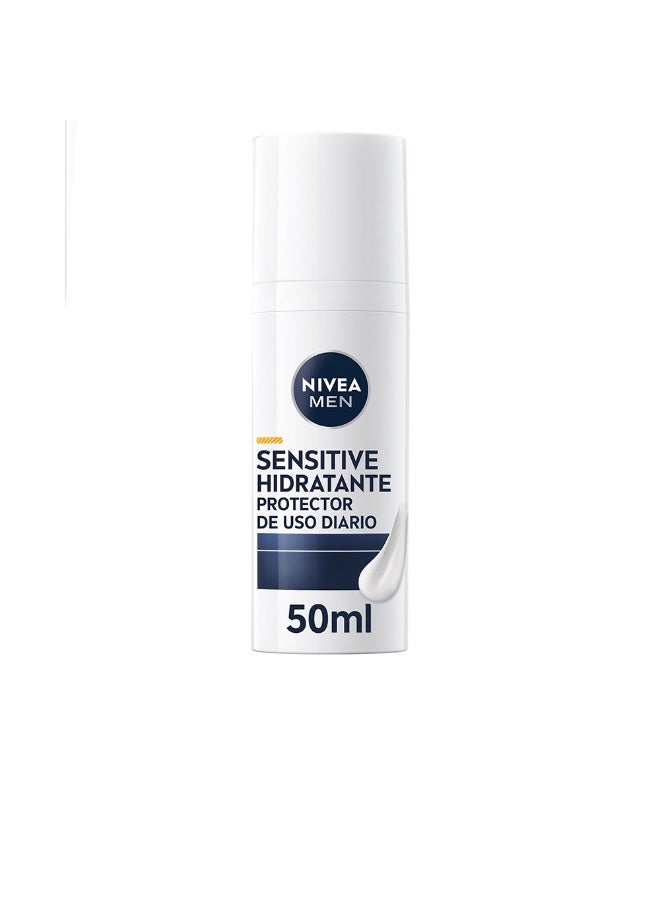 نيفيا كريم نيفيا المرطب للرجال للبشرة الحساسة بعامل حماية من الشمس 30، 50 مل - Image 1