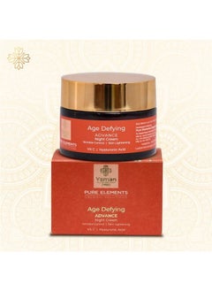 Pure Elements Age Defying Advance Night Cream With Vit C & Hyluronic Acid 50 Gm  - Image 3