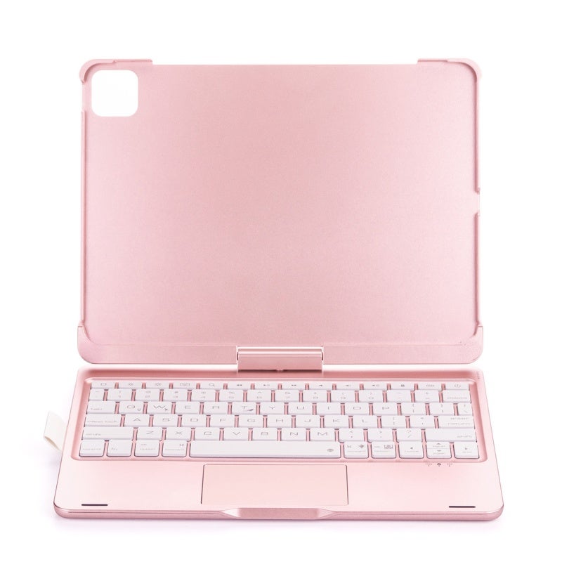 360 Degree Rotatable BT Keyboard for Rechargeable Wireless Keyboard& With 7-Color Backlit For ipad 10th - Image 1