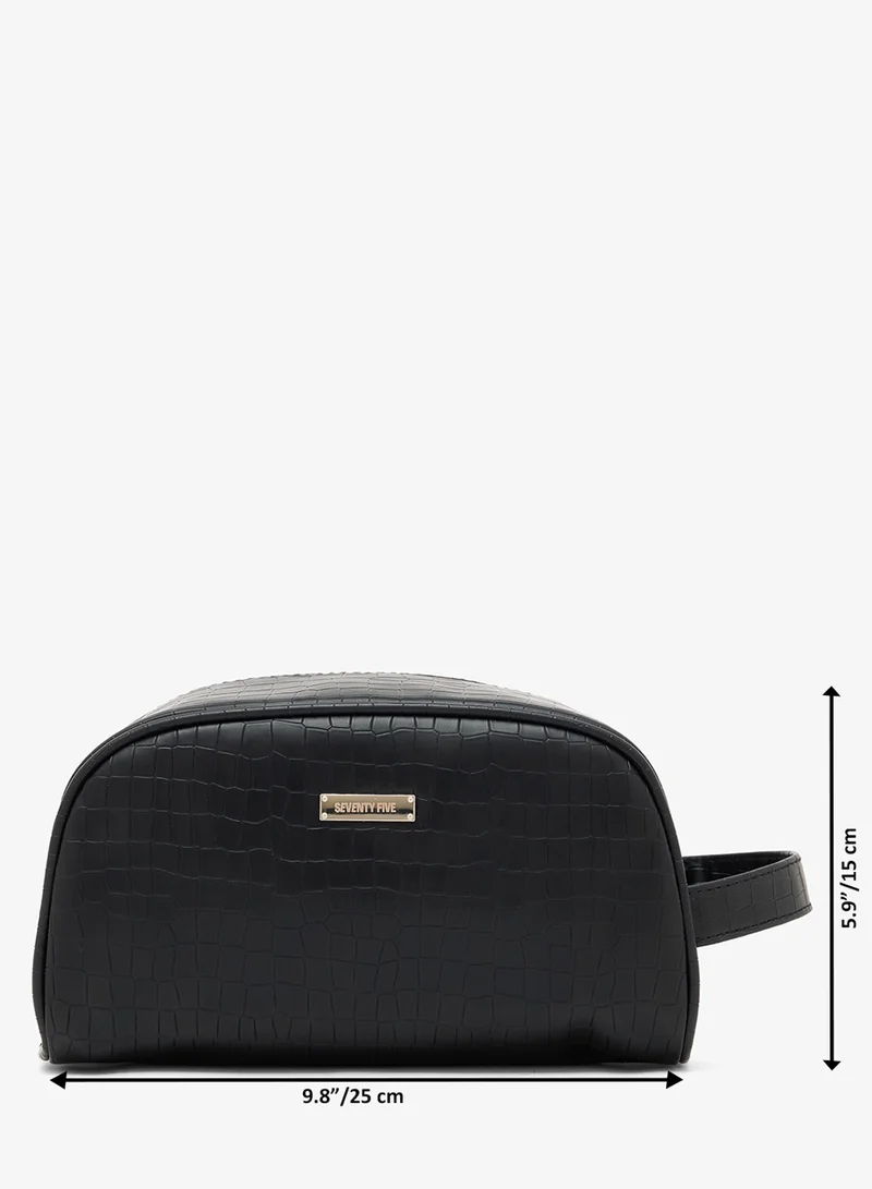 Seventy Five  zip detail toiletry bag for Men | Best Price UAE