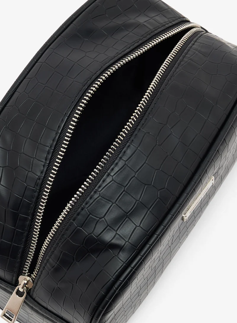 Seventy Five  zip detail toiletry bag for Men | Best Price UAE