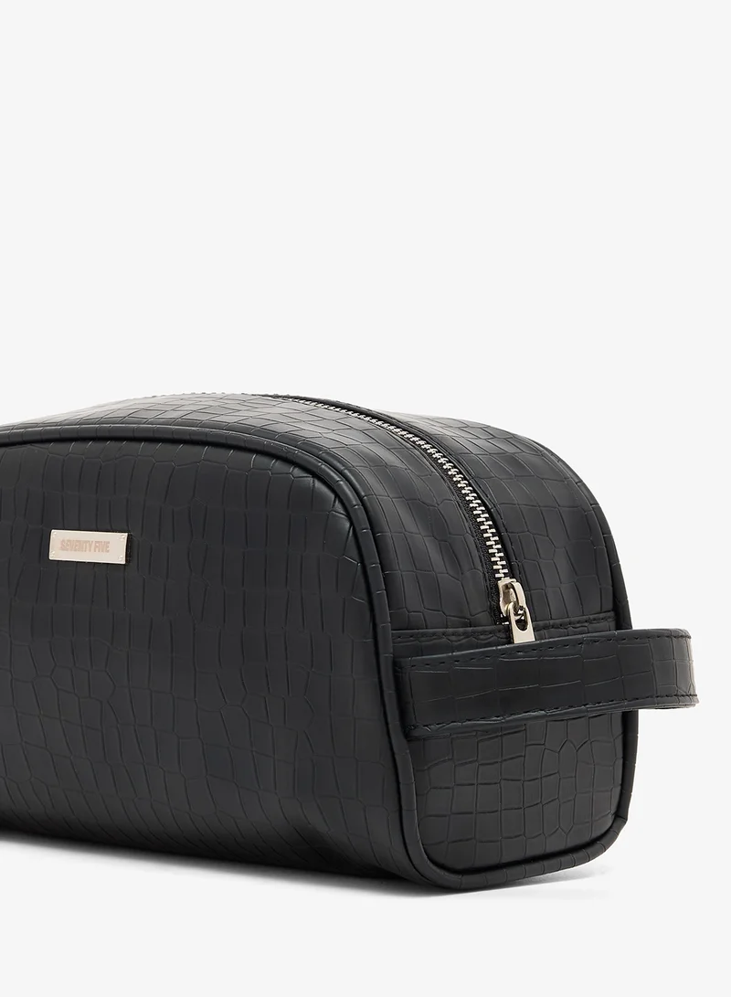Seventy Five  zip detail toiletry bag for Men | Best Price UAE