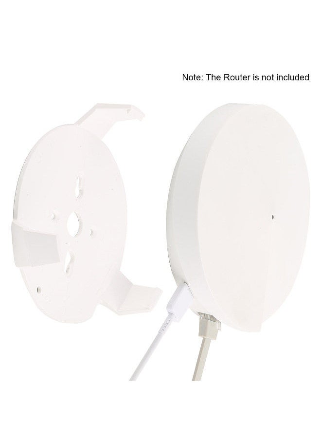 Generic - Wall Mount for TP-Link Deco M5/P7 Whole Home Mesh WiFi System, Sturdy Bracket Holder for Deco M5 Router/P7 Space Saving TP-Link Router Wall Holder, White, 3 Pack - Image 1
