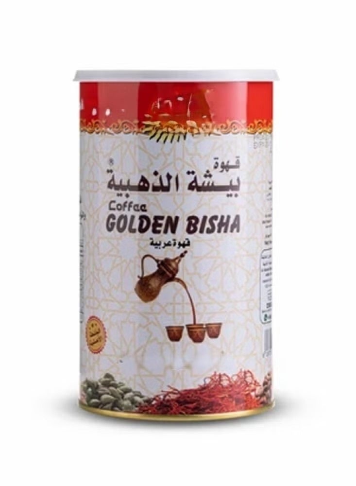 قهوة بيشة الذهبية قهوة عربية 500 جرام
