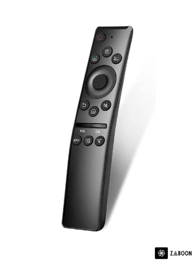 Zaboon Universal Remote Control For Samsung Smart TV HDTV 4K UHD Curved QLED With Netflix Prime Video Buttons Black