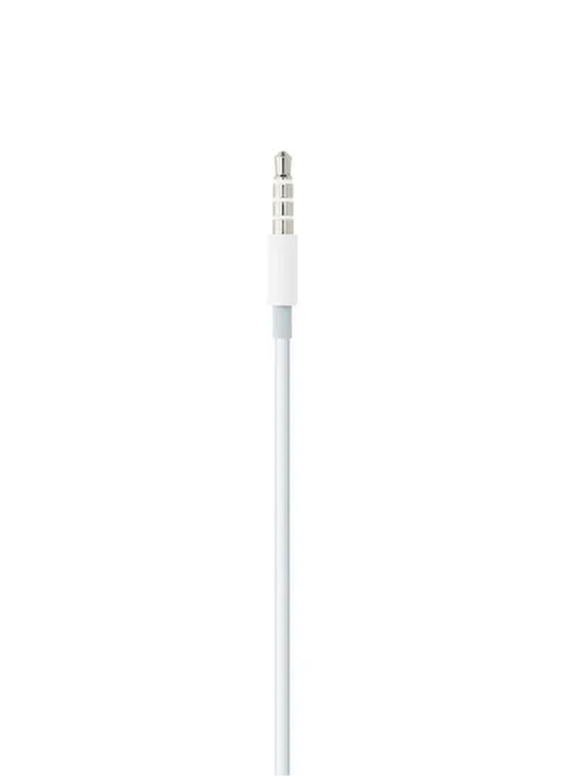 Rabos - 3.5mm Earphones With Mic Hands-free In-line For Apple iPhone/6S/6 Plus White - Image 1