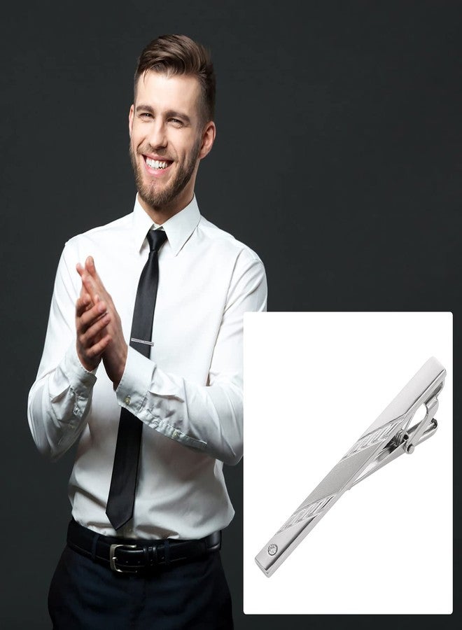 Yolev ربطة عنق يوليف للرجال بتصميم مشبك من الساتان نوع سحاب ربطة عنق بسيطة مع مشبك ربطة عنق 1 قطعة حزام عنق قابل للتعديل موحد أسود نقي ربطة عنق للرجال لحفلات الزفاف والتخرج والمدرسة - Image 4