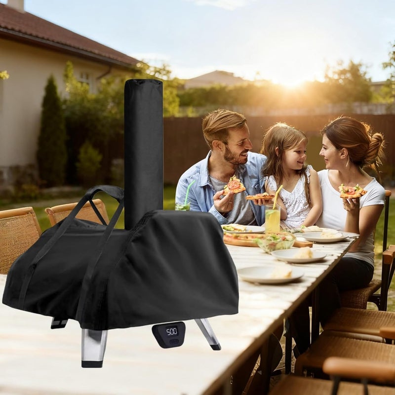 TwoPone Pizza Oven Cover for Ooni Karu 2 Pro, Waterproof Pizza Oven Accessories Carry Cover for Outdoor - Image 5