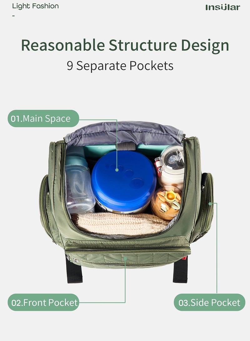 insular Multifuction Baby Diaper Bag - Image 2