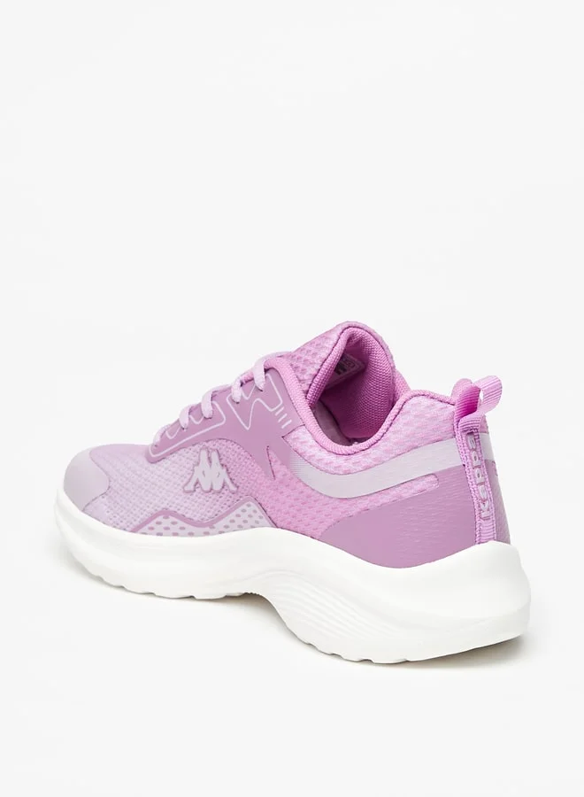 Kappa Women's Textured Lace-Up Sports Shoes
