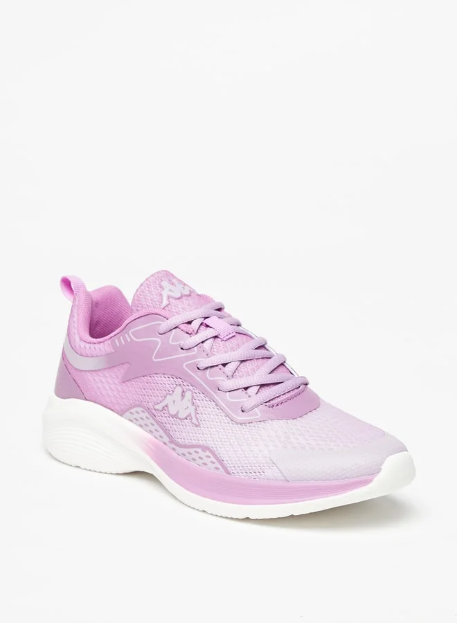 Kappa Women's Textured Lace-Up Sports Shoes