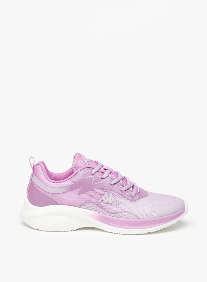 Kappa Women's Textured Lace-Up Sports Shoes
