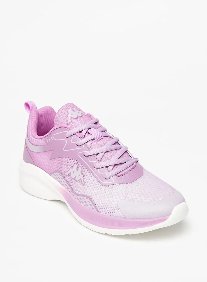Kappa Women's Textured Lace-Up Sports Shoes