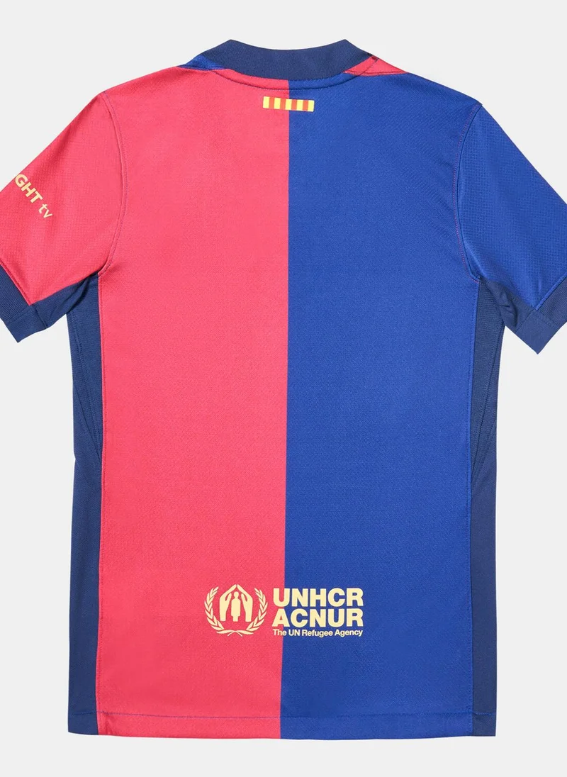 Nike Kids' FC Barcelona 24/25 Home Replica Football Jersey