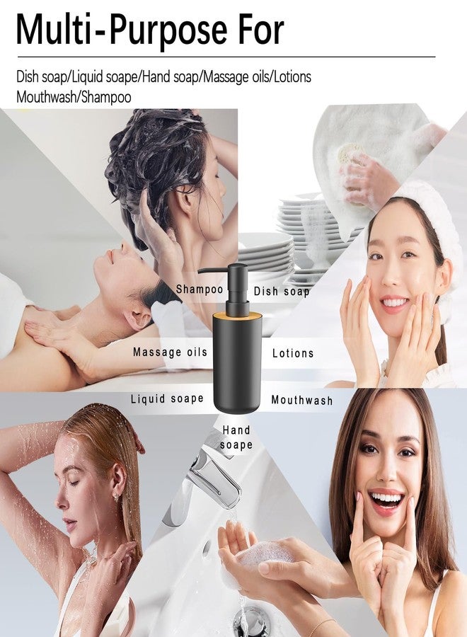 Blwan Soap Dispenser for Hand Soap and Dish Soap,Ideal for Kitchen and Bathroom, Versatile for Liquid Soap, Lotion, and Hand Sanitizer. Durable, Reusable Plastic Pump Bottles - Image 3