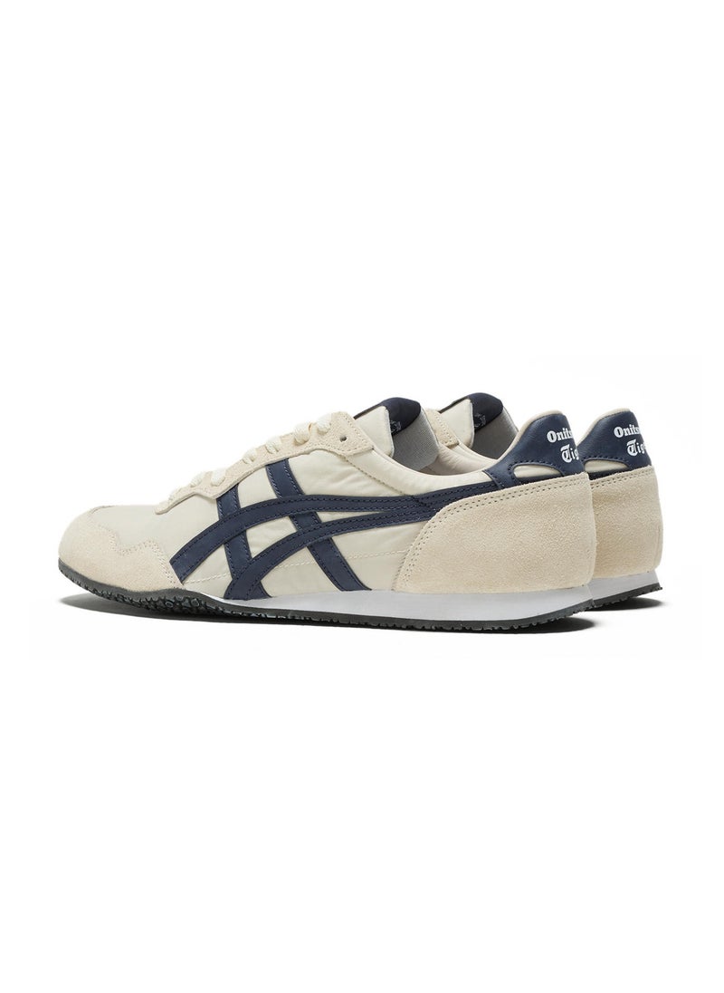 Onitsuka Tiger - SERRANO Men and Women Casual Athlesiure Shoes Beige/Blue - Image 1