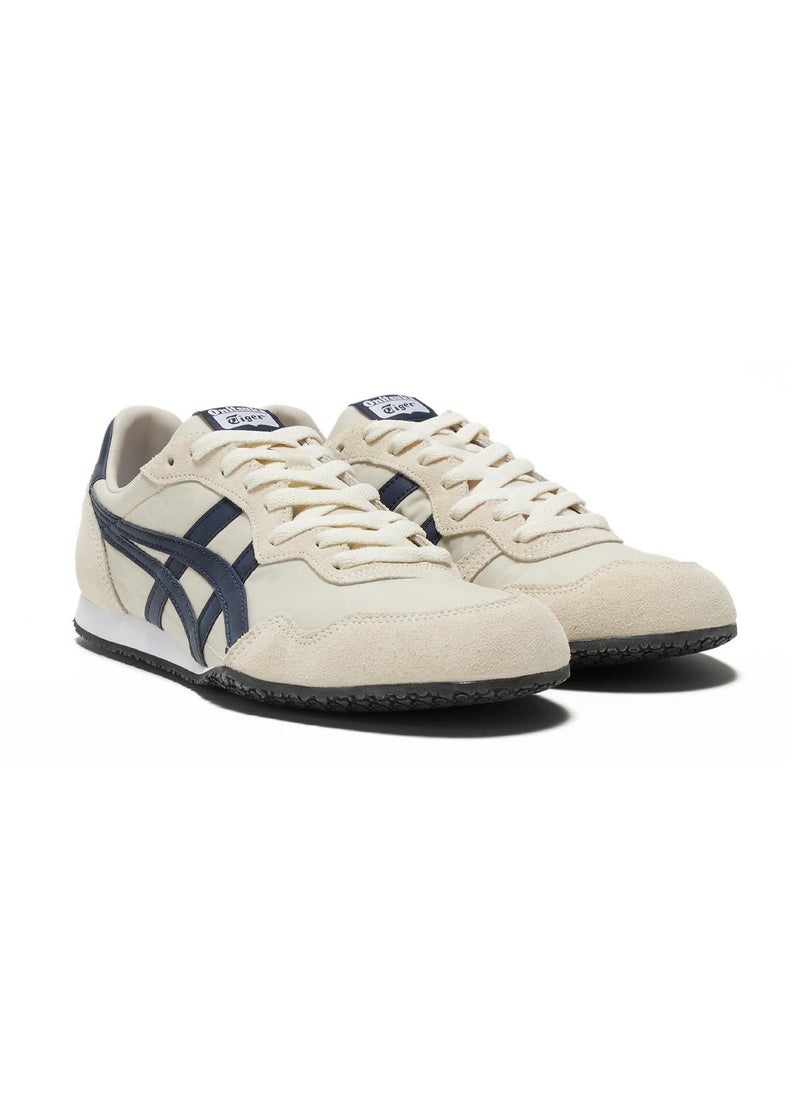 Onitsuka Tiger - SERRANO Men and Women Casual Athlesiure Shoes Beige/Blue - Image 1