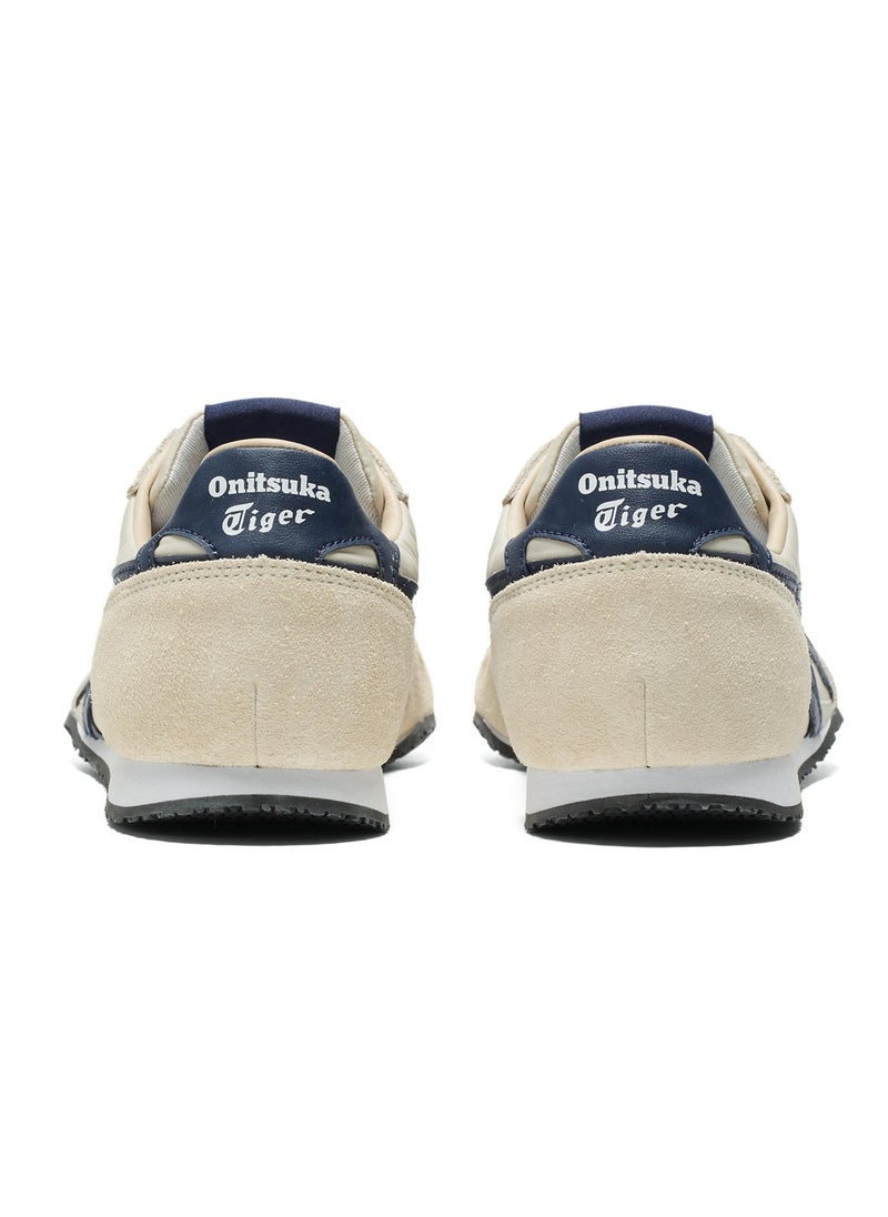 Onitsuka Tiger - SERRANO Men and Women Casual Athlesiure Shoes Beige/Blue - Image 1
