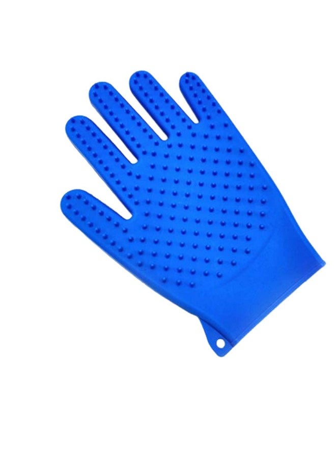 ويستيرن إرا قفازات العناية بالحيوانات الأليفة من 'S Pet Care: حل متقدم للعناية بالكلاب والقطط، أسنان من السيليكون عالي الكثافة لتنظيف فعال، تصميم بخمسة أصابع لتحسين التحكم، مثالية للاستحمام والتدليك - Image 1