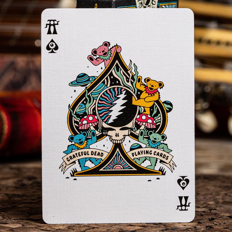 theory11 Grateful Dead Playing Cards Premium Deck with Iconic Band-Themed Artwork - Image 5