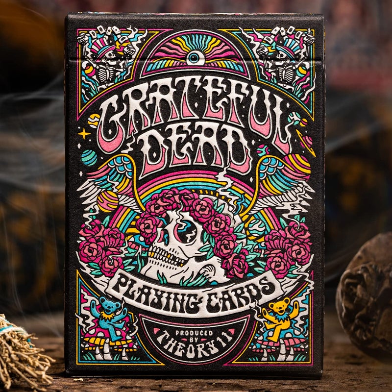 theory11 Grateful Dead Playing Cards Premium Deck with Iconic Band-Themed Artwork - Image 2