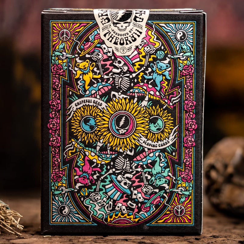 theory11 Grateful Dead Playing Cards Premium Deck with Iconic Band-Themed Artwork - Image 3