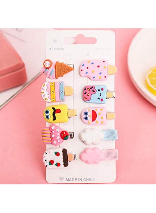 ANNACREATIONS مجموعة مشابك شعر للأطفال من جل السيليكا للبنات الصغار، مشابك شعر متعددة الألوان، 33 قطعة - Image 2