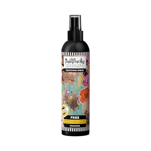 Dollylocks Tightening Spray The Original Dreadlock Tightening ResidueFree Loc Spray PlantBased Vegan pHBalanced Free Scent 8oz