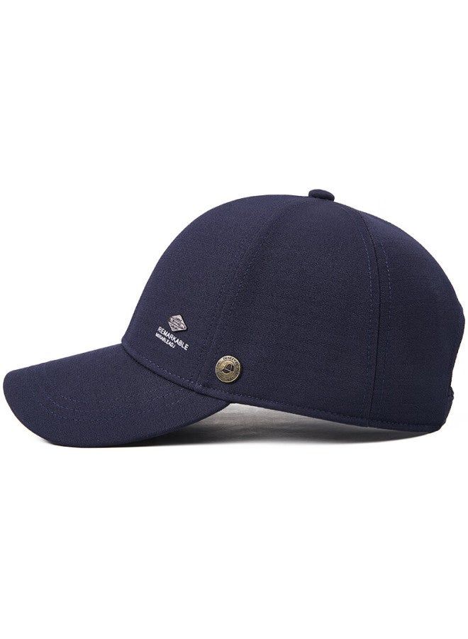 Denssyne High-quality Hat For Men, Casual Outdoor Versatile All-season Baseball Cap For Middle-aged And Elderly, Brand Duck Tongue Cap - Image 4