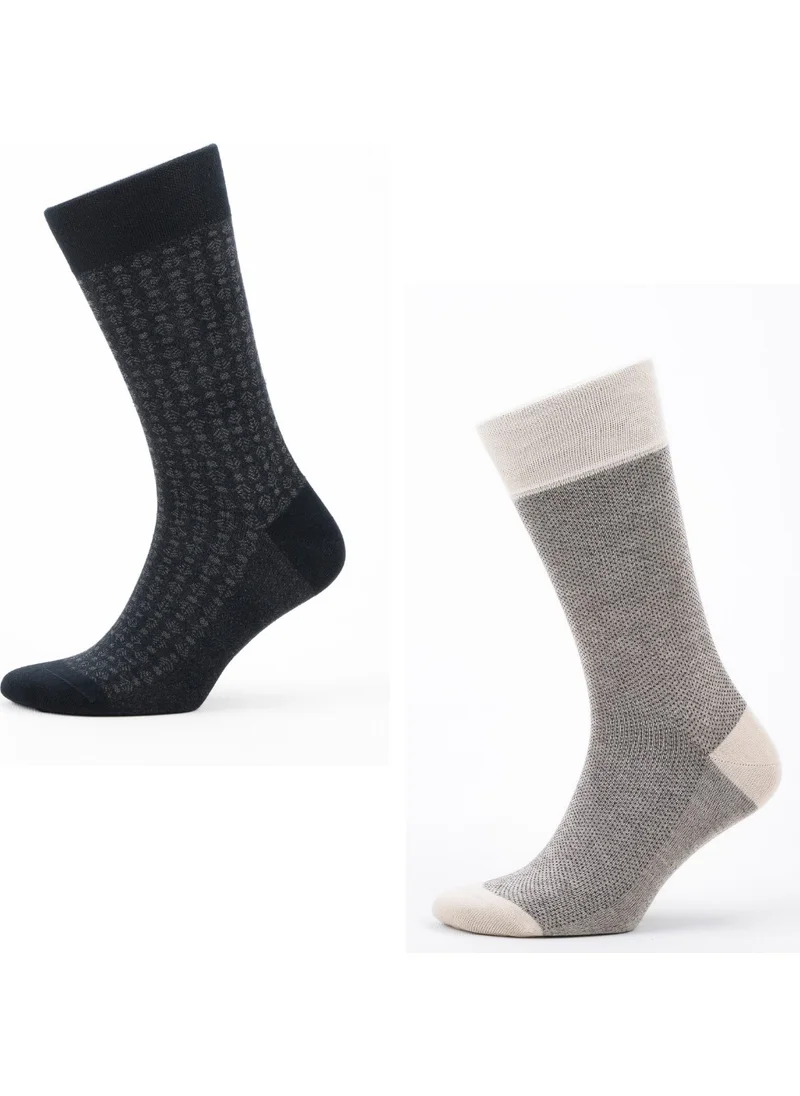 دايكو Premium 6-Piece Mixed Color Bamboo Socks