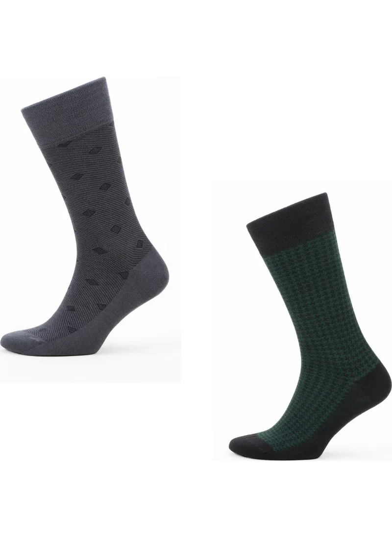 دايكو Premium 6-Piece Mixed Color Bamboo Socks