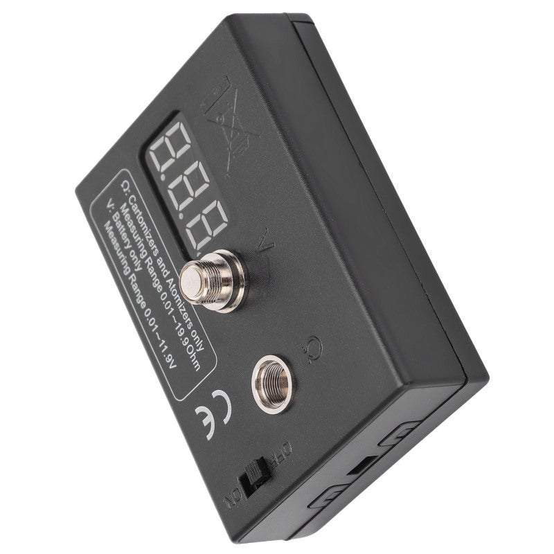 Resistance Tester 0.01-20Ω Durable ABS Material Atomizer Tester - Versatile Multi-Function Thread Tester for EGO 510 808D M7 M8 Threaded Devices - Image 3