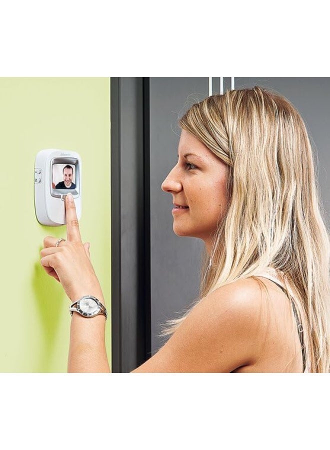 NOVEX DV-001 Smart Video Door Viewer Camera with 2.8” Screen, 135° Wide Angle, Night Vision, Motion Recording, Battery Powered Digital Peephole Doorbell - Image 2