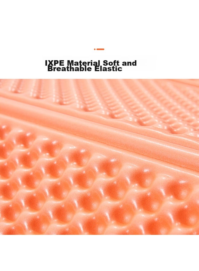 Mobigarden Egg Nest Mat, Outdoor Camping Ground Mat, Portable Sleeping Pad, Double-sized Moisture-proof Mat, Nx20663007, Vibrant Orange - Image 2