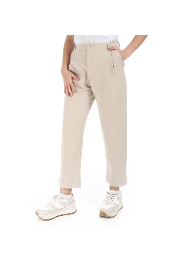 Coctail 19204-gabardine pants-beige - Image 2