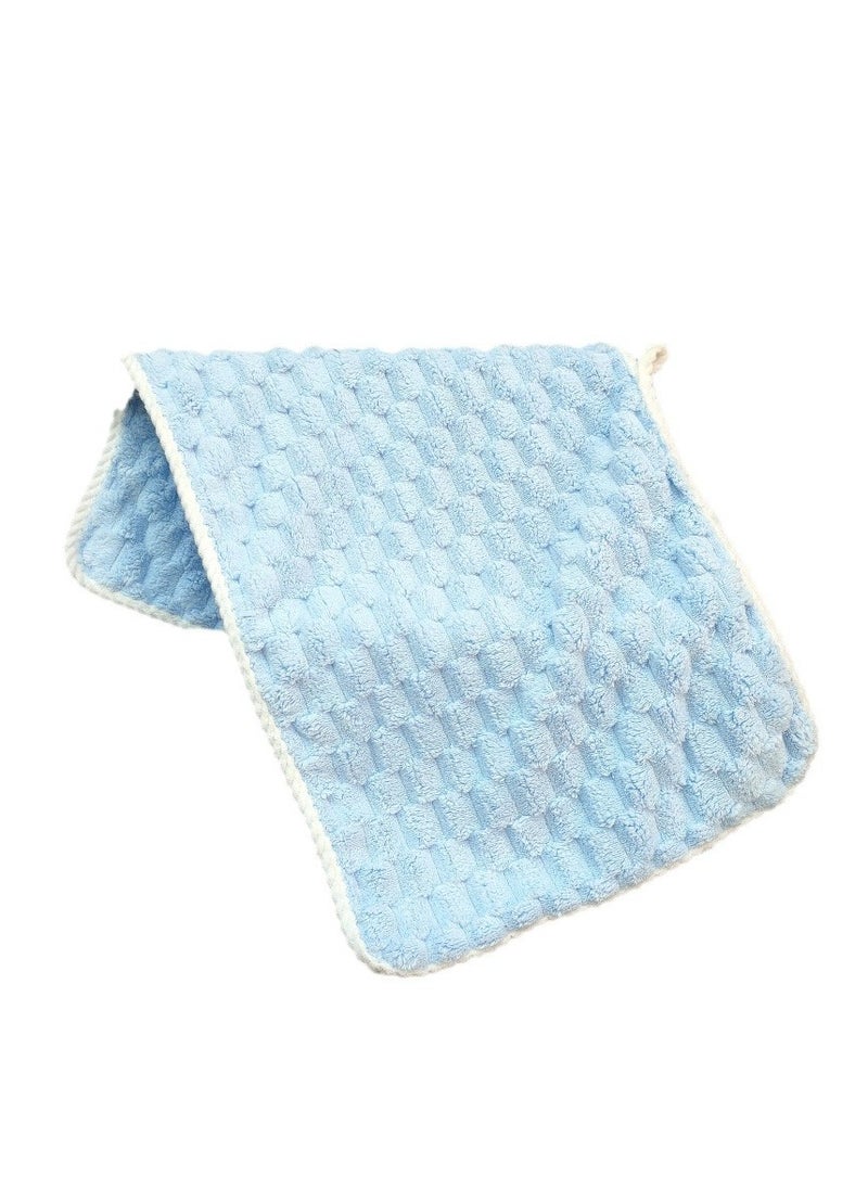 Generic Adult towels made of pure cotton, organic cotton, heavyweight, high water absorption, quick drying, soft plush, suitable for daily household face washing towels 35 * 75cm  - Image 1