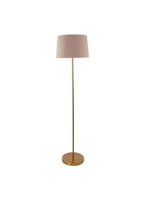 Floor Lamp - Gold And Beige