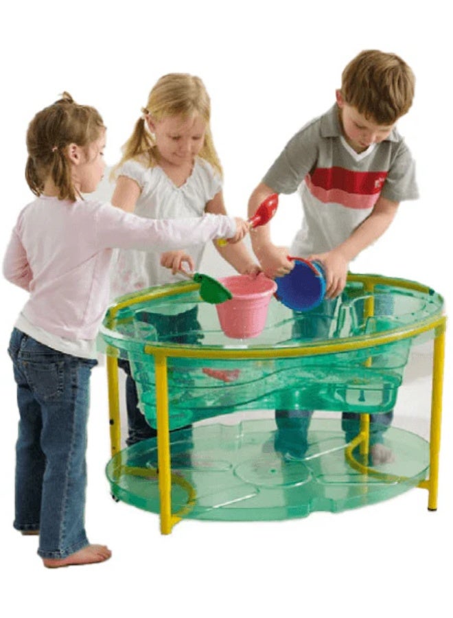 Kids Sand and Water Activity Table Sensory Play Station Interactive Learning Table for Creative Outdoor and Indoor Play