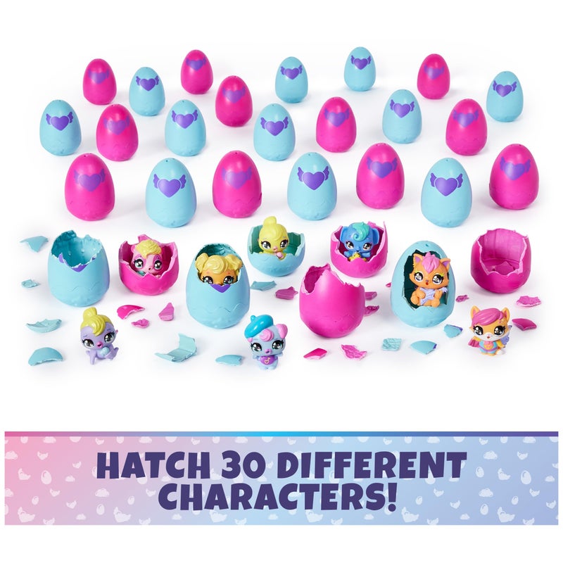 Hatchimals Alive CollEGGtibles 30 Easter Egg Mystery Value Pack - Mini Figures Ultimate Cracking Set: Who Will You Hatch - Easter Basket Pack -30 Unique Figures, Party Favors Pack (Age 3+) - Image 4